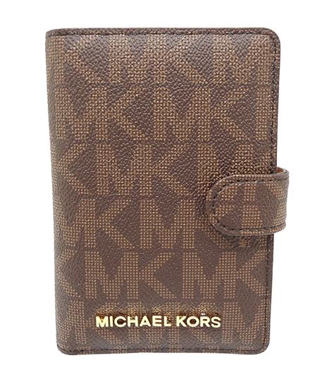 passport cover michael kors|michael kors passport holder.